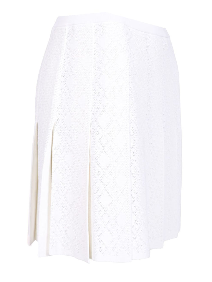 Givenchy Pleated Mini Skirt Skirts - White | 851d53b938c463275b4e452f1d3e974523375fe8