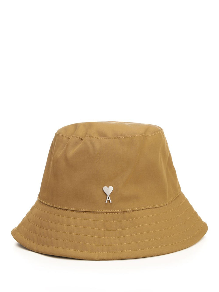 Ami Bucket Hat Ami Paris Hats - Brown | f480b979506ce8e904ac7694a1d94d74f78403b9