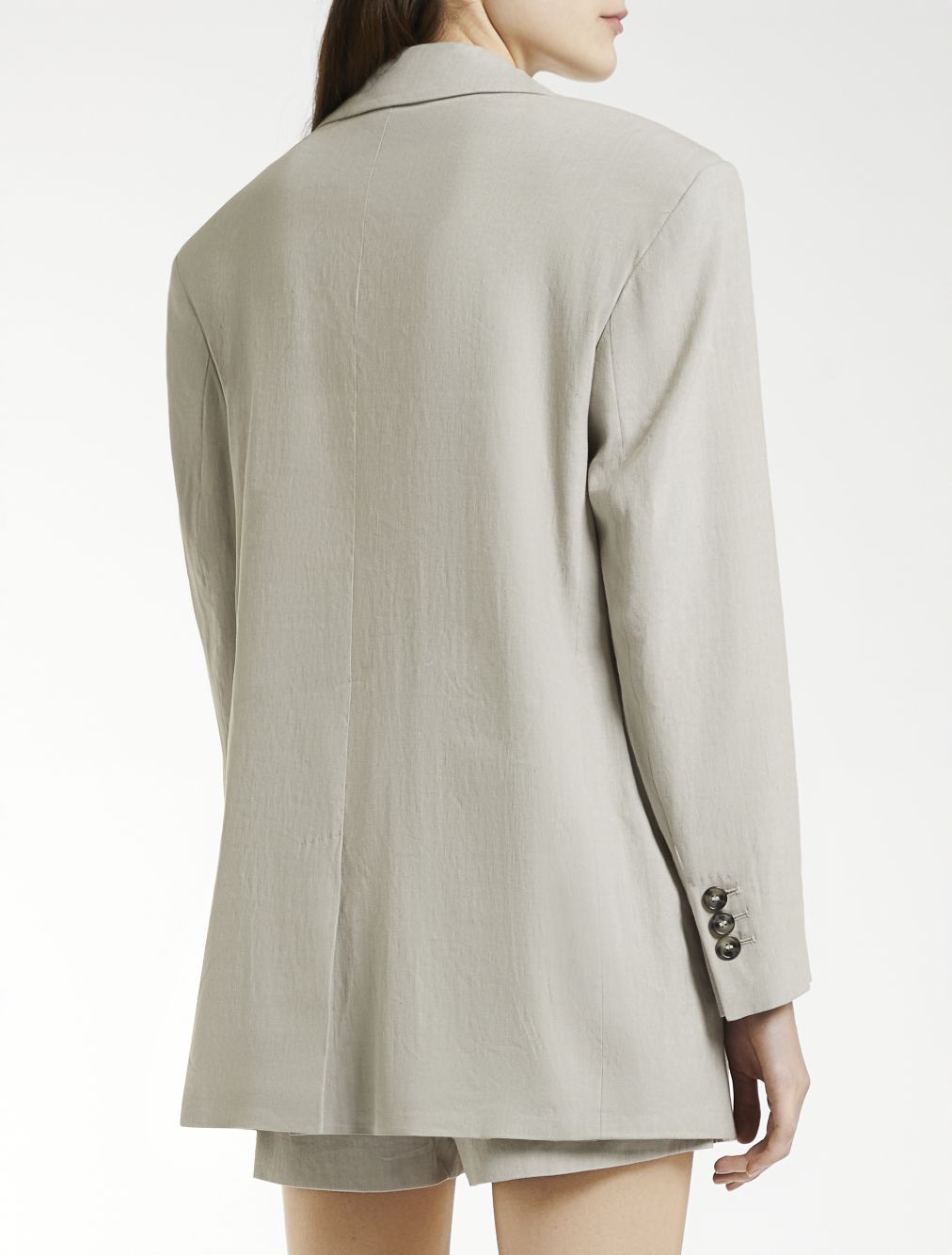 Emily Ratajkowski X Marella The Big Blazer Jackets - Beige | 1a0ea737ca2a42f8c1b8d5a6f2b284a57e0a617c