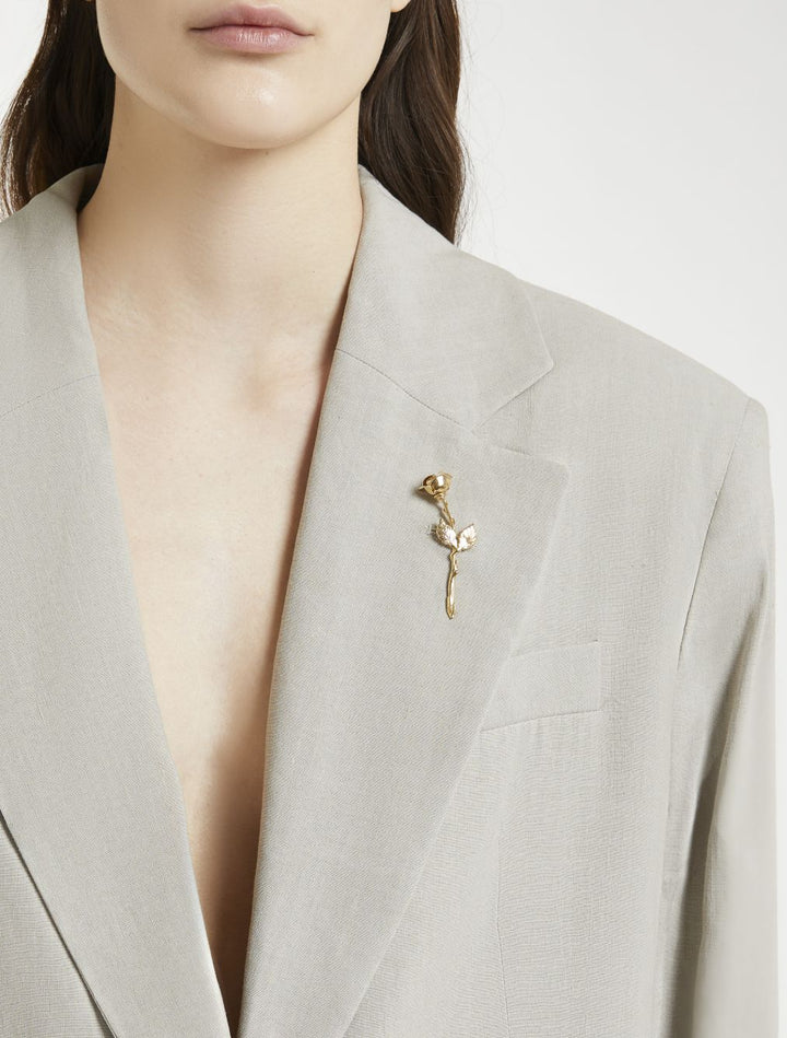 Emily Ratajkowski X Marella The Big Blazer Jackets - Beige | 52d43a71938d7253410bd770e68e6efe4ee91ab7