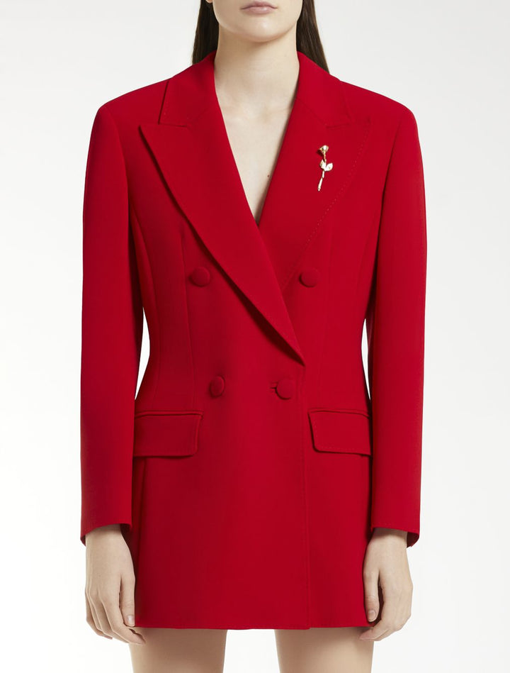 Emily Ratajkowski X Marella The It Blazer Jackets - Red | 92ddb24b8f2ec6fc7fade6c83357016e72bcd52e