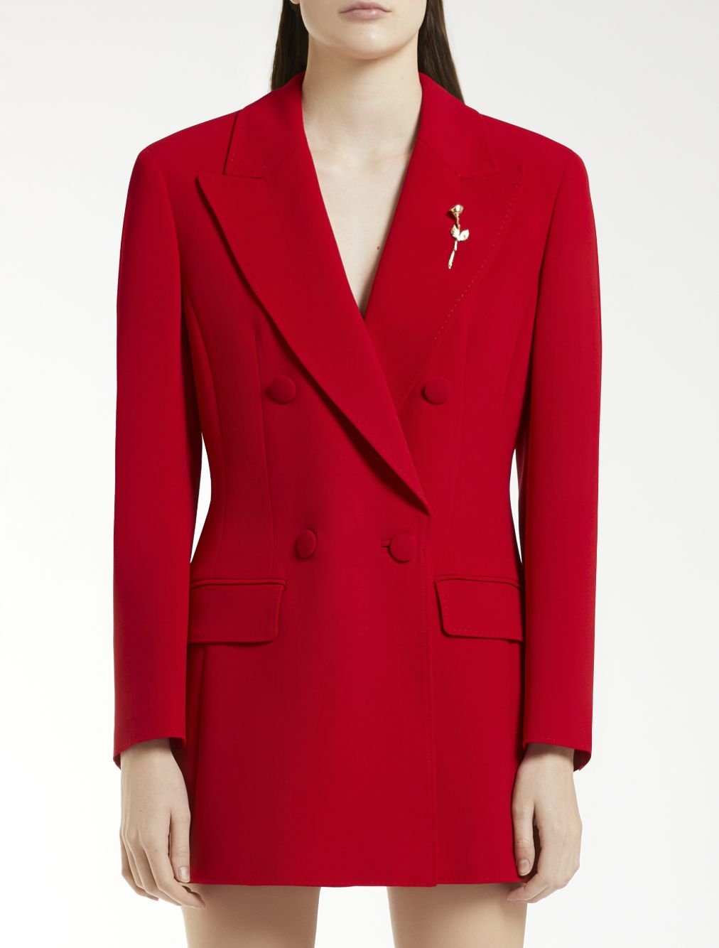 Emily Ratajkowski X Marella The It Blazer Jackets - Red | 92ddb24b8f2ec6fc7fade6c83357016e72bcd52e