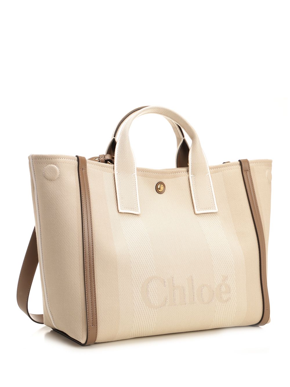 Chloe' Chloé Carry Handbags - Beige | b621aa42964a50fae002a7212c2740ac442b1c69