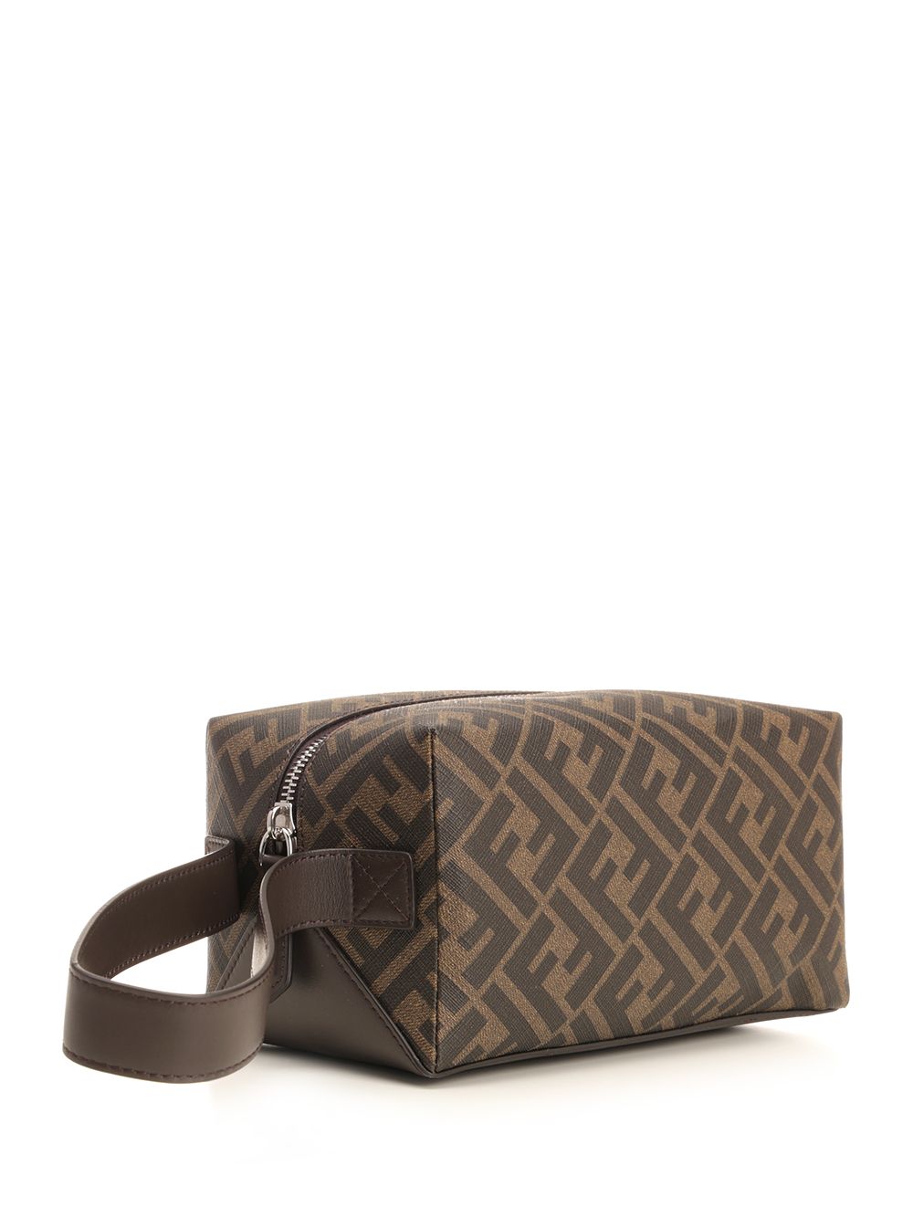 Fendi Beauty Case In Brown Tela Ff Small leather goods - Brown | b2683df7180da3ff785c6fdec06c1a4c4d98c799