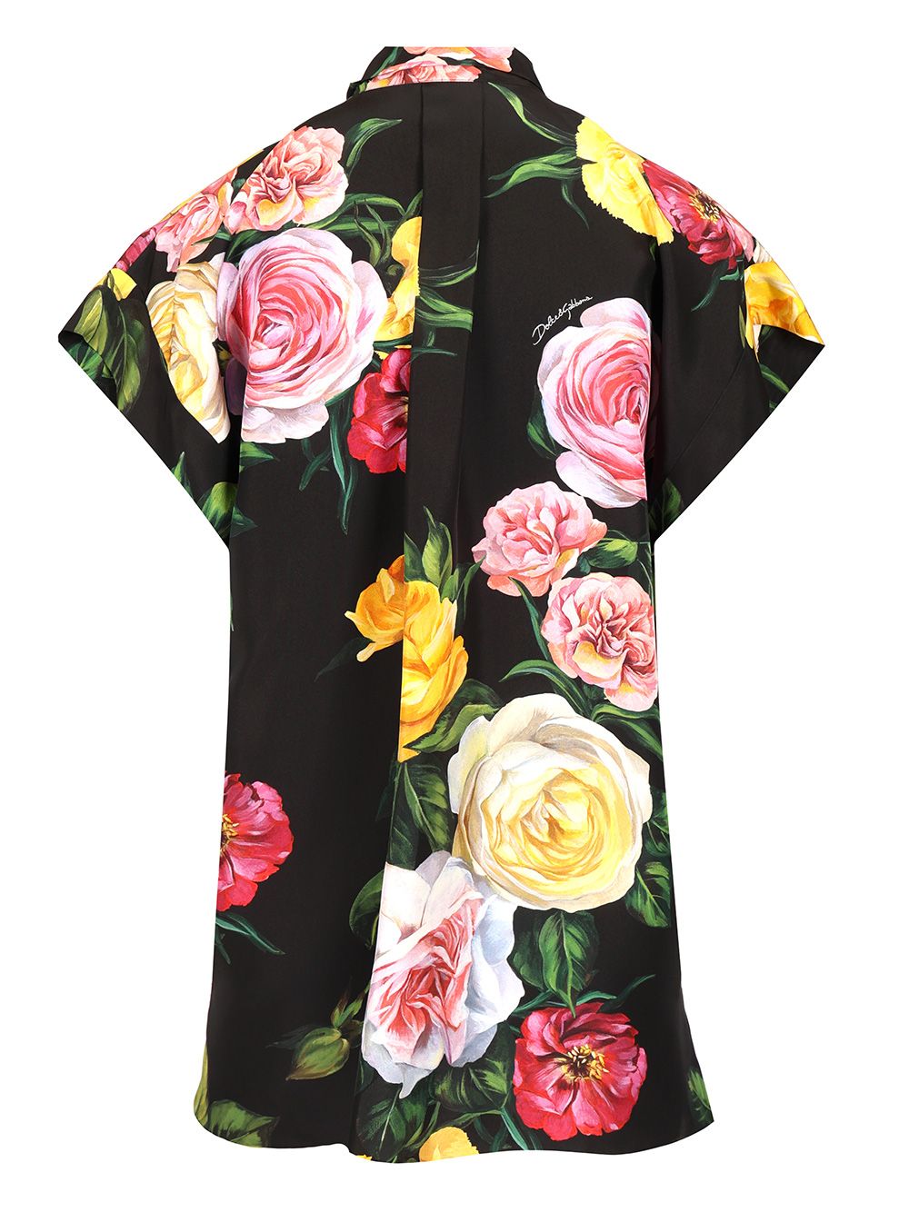 Dolce & Gabbana Peony Print Silk Shirt Shirts - Multicolor | cec63a46d4837cade87d3f06dfd36fd641d44644