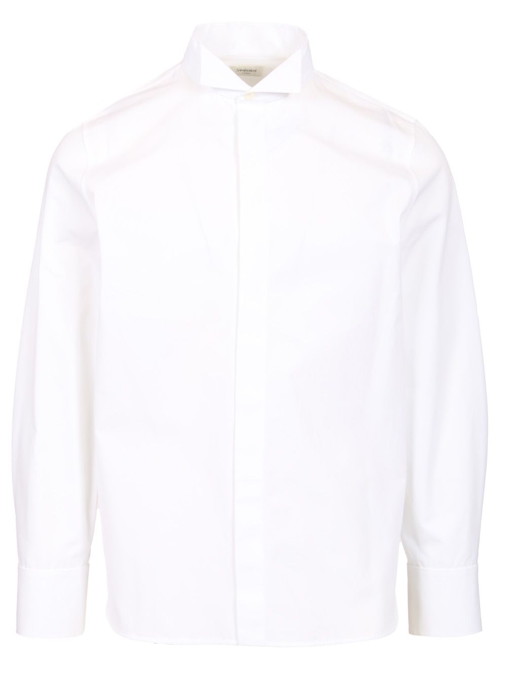 Saint Laurent Shirt With Wing Collar Shirts - White | 6274b8135159ec1594ced6b8e5771db245dd8c2b