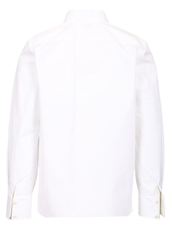 Saint Laurent Shirt With Wing Collar Shirts - White | 8a0947d73aaf9a6c51014d6a50f588d7b8f06f2a