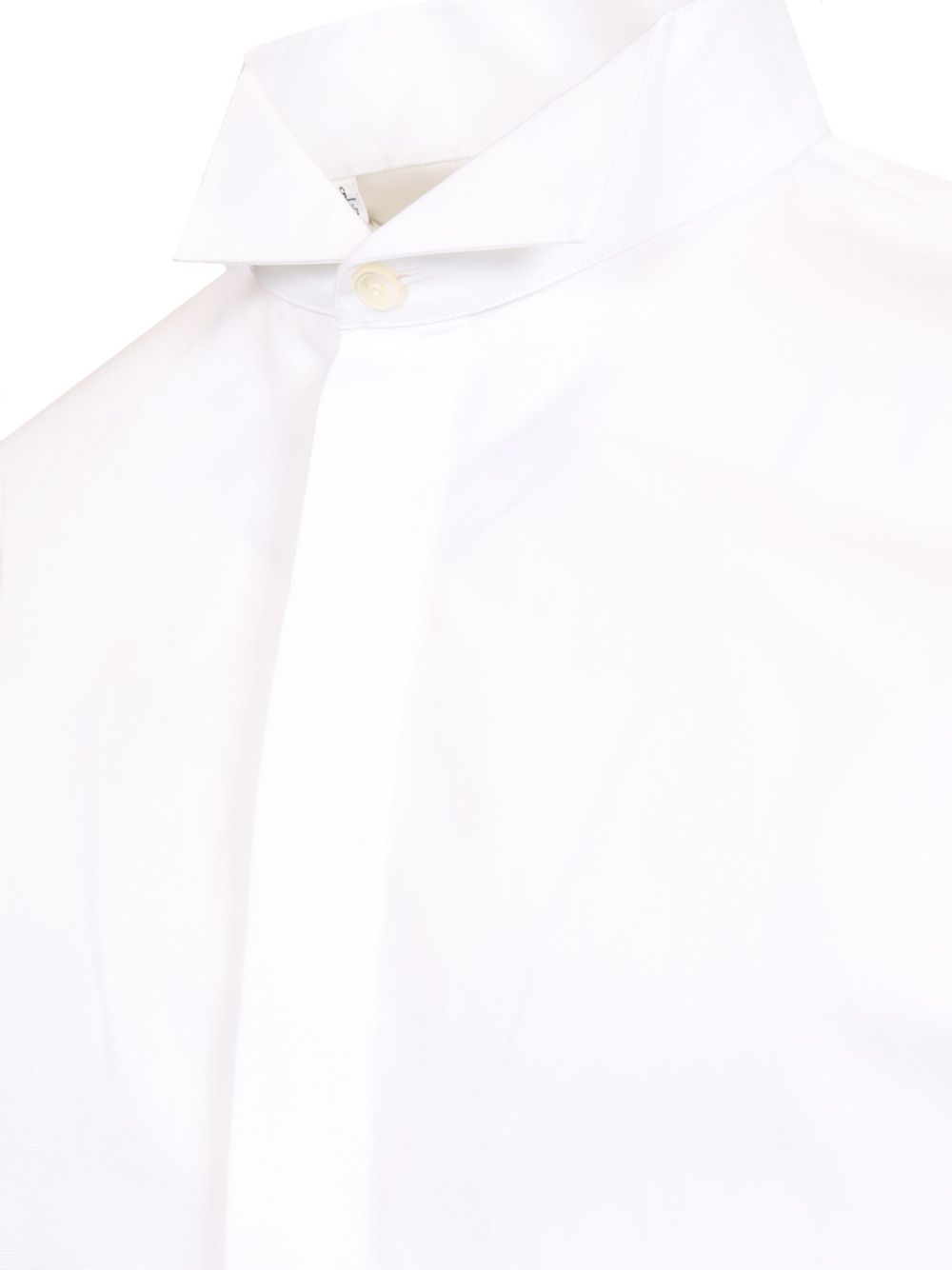 Saint Laurent Shirt With Wing Collar Shirts - White | d6d93c7dba98dd5f85edafd1df4cc1e315f7a879