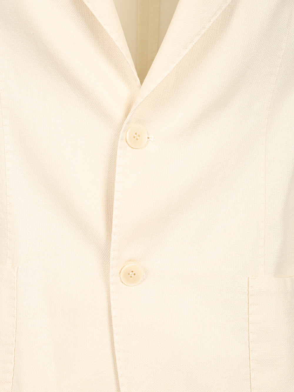 Guarinucci Cotton Linen Blazer Jackets - White | dca8b2ef1157bfddb567f3179540274523091730