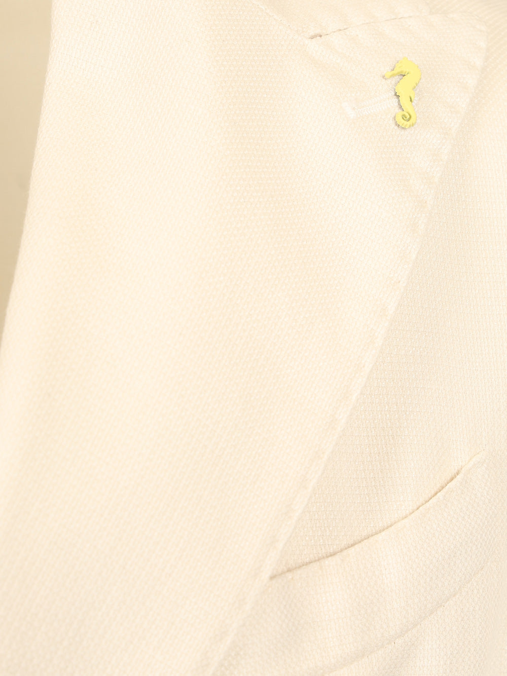 Guarinucci Cotton Linen Blazer Jackets - White | 1fbcce85f046464b9193b510be0537e6bffc8d55