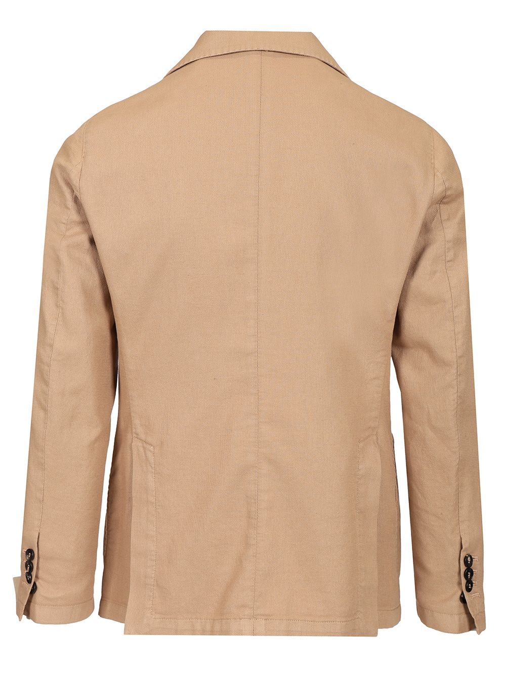 Guarinucci Cotton Linen Blazer Jackets - Beige | 291435061678887975887ab5a32c2ac46cf4e586