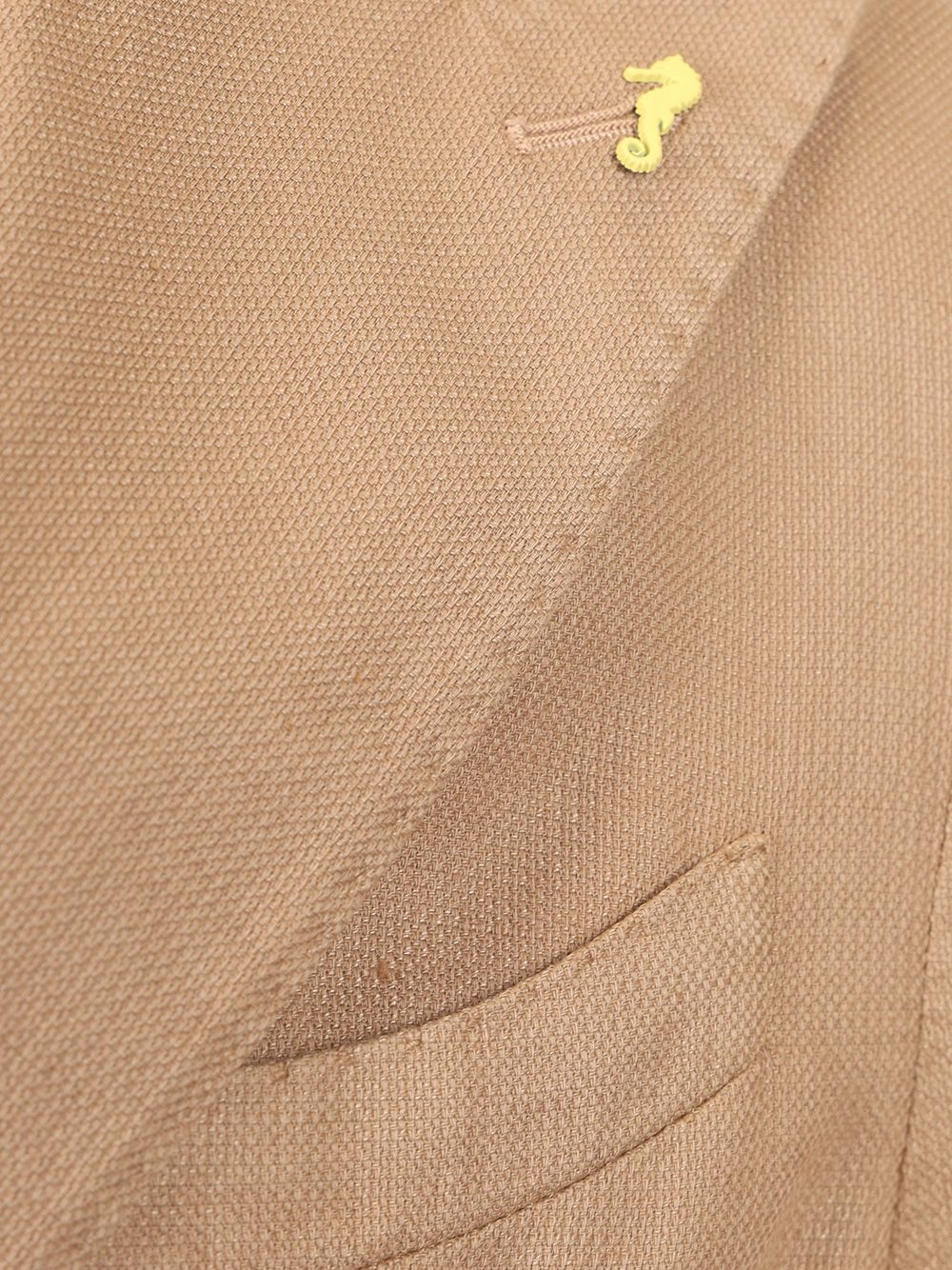 Guarinucci Cotton Linen Blazer Jackets - Beige | f1b746f16bc1b487a26deb4e3a2a8dcd4298c518