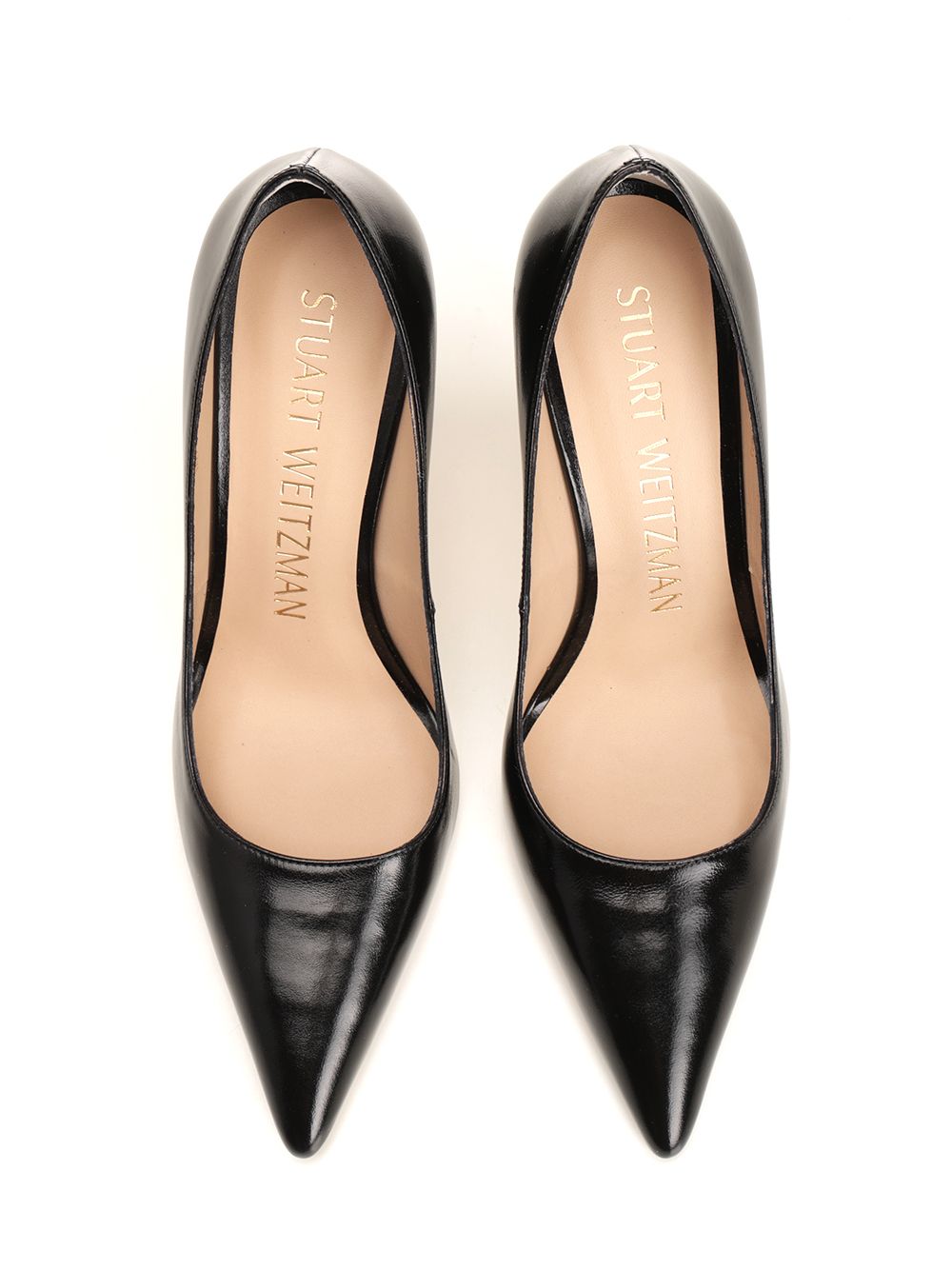 Stuart Weitzman Stuart 100 Pumps - Black | 6a605e6ab64612acafbd4aec5a244e70f33386d9
