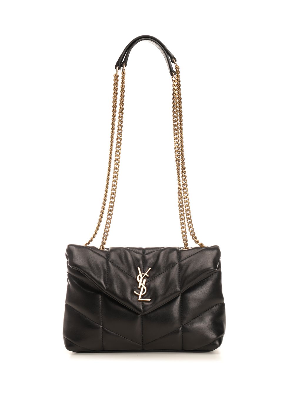 Saint Laurent Loulou Puffer Small leather goods - Green | a53a2963fe291005d28817beaf876b08ae70ee6e