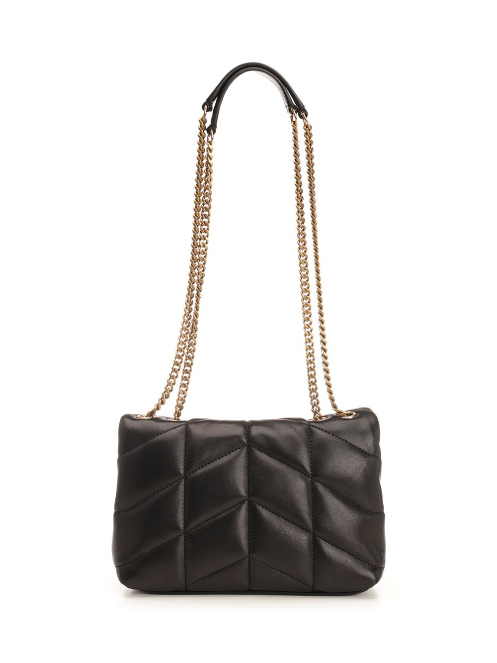 Saint Laurent Loulou Puffer Small leather goods - Green | 5cd9b1a85236e25f5a08ff8000475c66ca885e8d