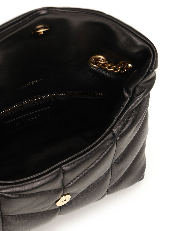 Saint Laurent Loulou Puffer Small leather goods - Green | fdc2cfa65b8fc3a3820f1d21f2206f93c9f27e07