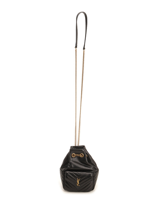 Midsize Bucket Bag Shoulder Bags Black