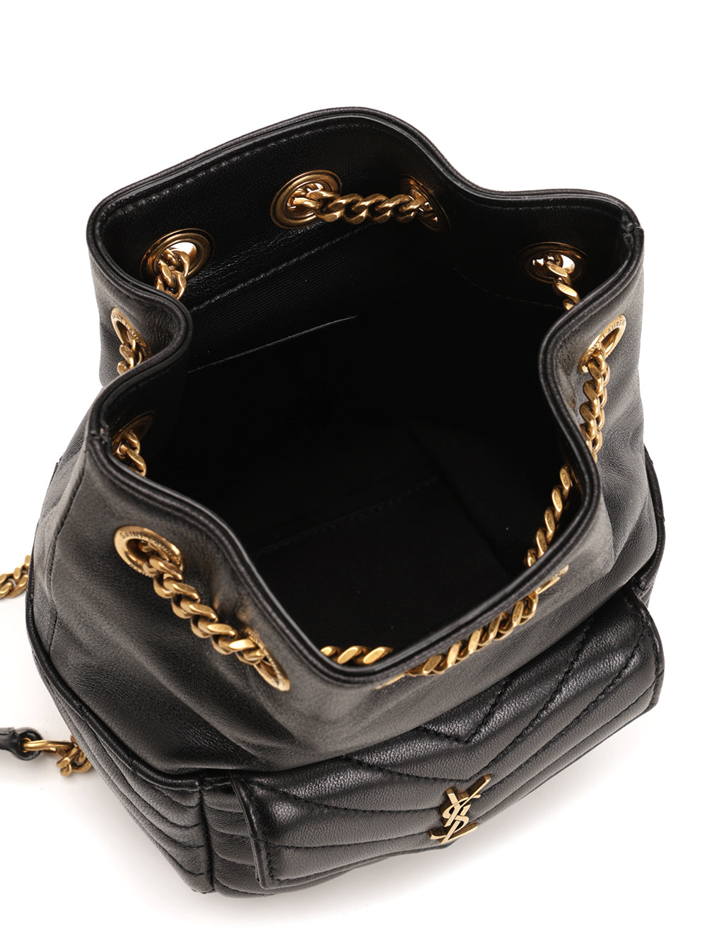 Saint Laurent Midsize Bucket Bag Shoulder Bags - Black | bf9a7626cd1ede3f2b42fc3dce7741aa32e3d91f