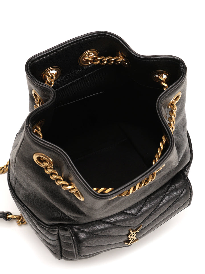 Saint Laurent Midsize Bucket Bag Shoulder Bags - Black | bf9a7626cd1ede3f2b42fc3dce7741aa32e3d91f