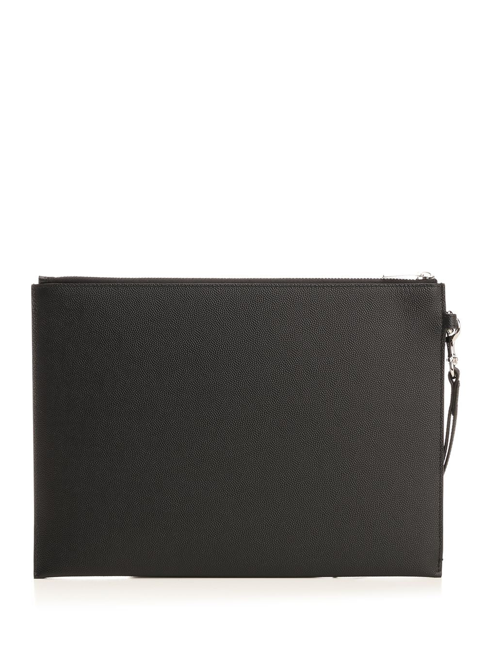 Saint Laurent Black Leather Ipad Holder Small leather goods - Black | e6822a58a13bcdefc3cadbbaf3a98673c64fea1a