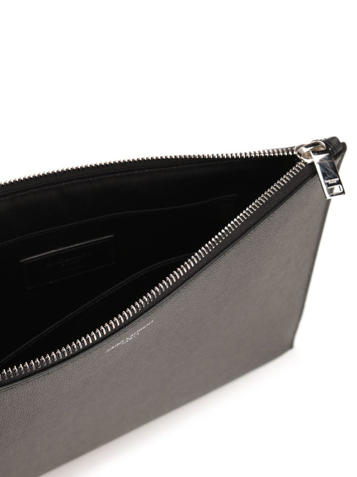 Saint Laurent Zip-Around Tablet Holder Small leather goods - Black | ae0c8b0985f0b55165d118ac9a8dfb06d57febda