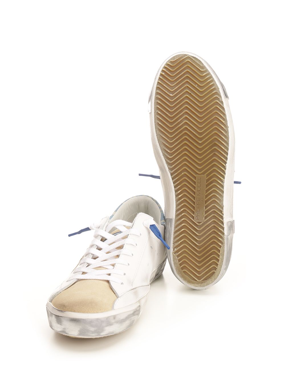 Philippe Model Prsx Low Man Sneakers - White | c10fecfa6b11f96f561b0f20ae8ed2f59728ed71