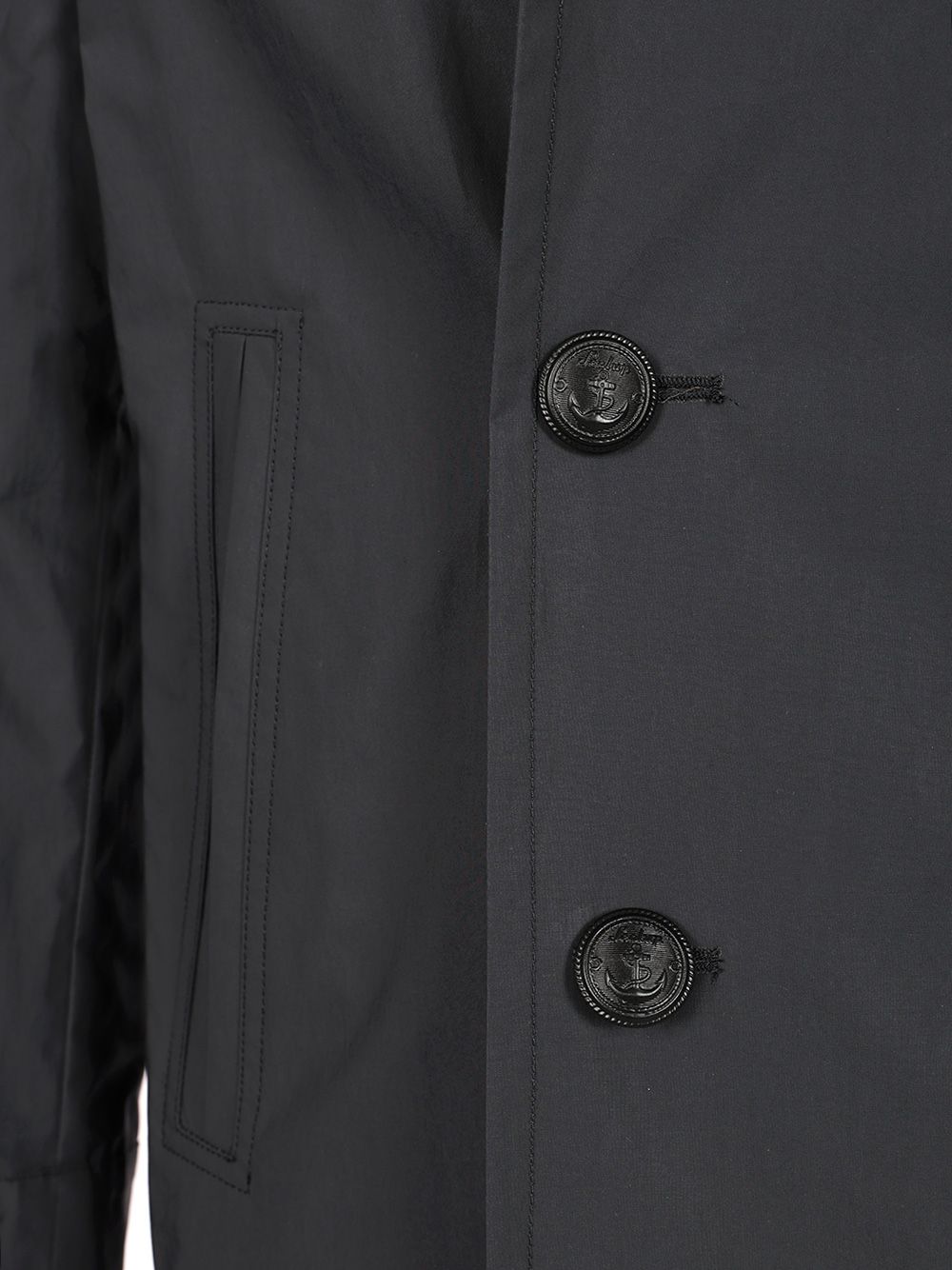 Sealup Short Double-Breasted Coat Coats - Blue | 8fe5bb7bd77204cd69a6e2550406e48371794ed5