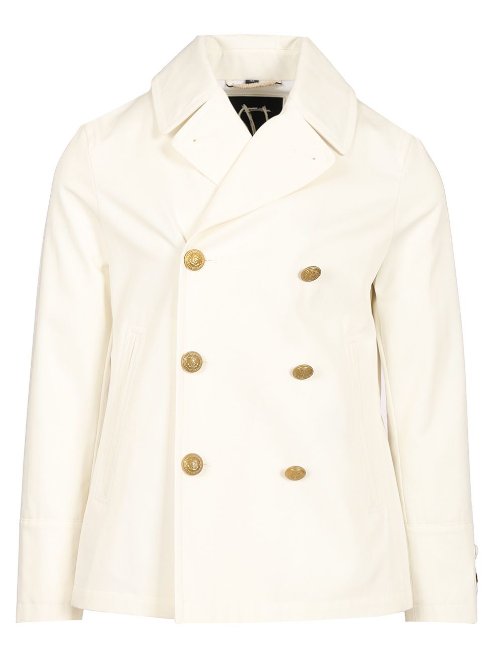 Sealup Peacoat In Cotone Bianco Coats - White | f8c99f84a745e54be9351ff0cbdc1680da331023