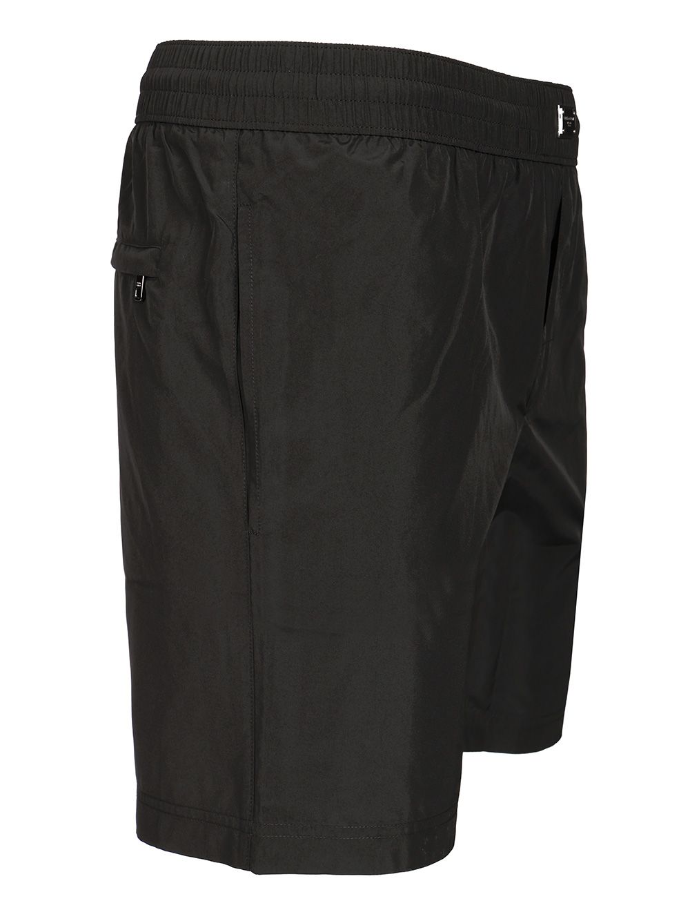 Dolce & Gabbana Swim Trunks In Lightweight Nylon Trousers - Black | 185df80dc39fdd541807fc1b5cf78bad8c8043b4