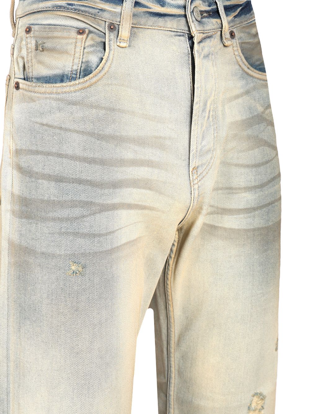 Acne Studios 5-Pocket Straight Denim Pant Jeans - Blue | ab7f7251a309be1a8fae550e597ea77b27a5aadd