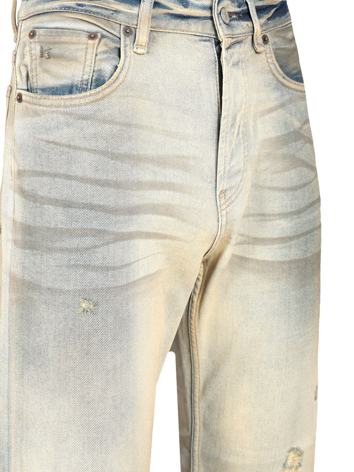 Acne Studios 5-Pocket Straight Denim Pant Jeans - Blue | ab7f7251a309be1a8fae550e597ea77b27a5aadd