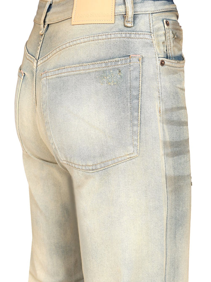 Acne Studios 5-Pocket Straight Denim Pant Jeans - Blue | 7eb042e167f006bc3c67fef2fa5b08432db45ad4