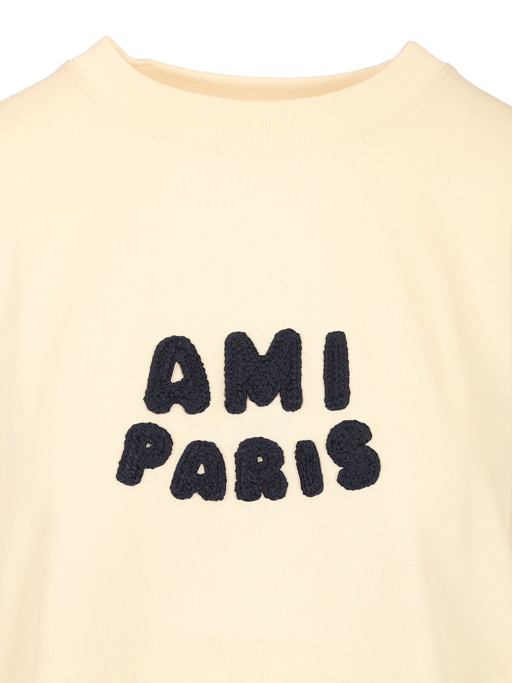 Ami Ami Paris T-Shirt - Beige | 2b529e076297defc1feb2a794340318715513696