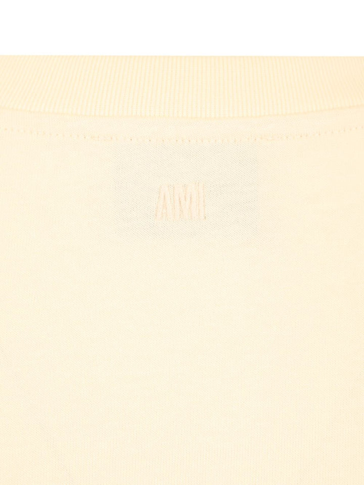 Ami Ami Paris T-Shirt - Beige | 00ccb07bf9b5f1ad281331cf1b5c61d99a72889d
