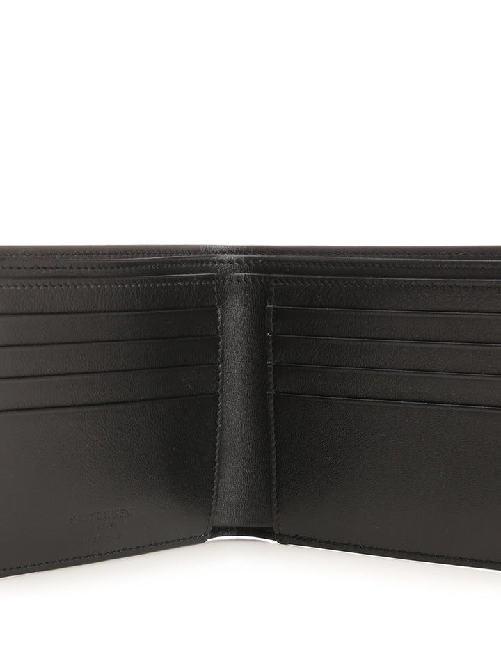 Saint Laurent Saint Laurent Paris East/West Wallet Wallets - Black | 5cda2892a43d7f346a886d6cb88a2454a7d8a460