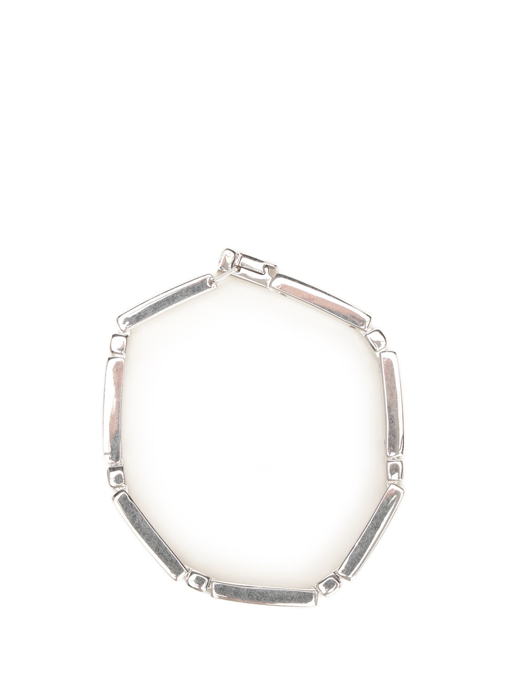 Saint Laurent Bracelet With Metal Bars Jewelry - Silver | 85c524e06b389302efe0330c4a37d83ff3674e7f