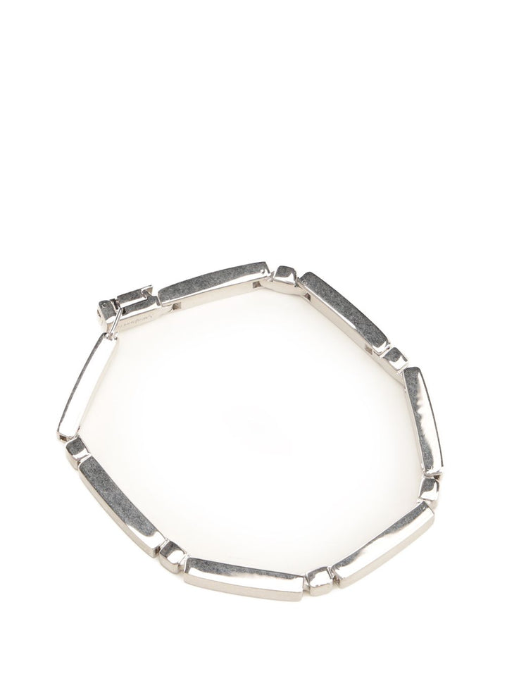 Saint Laurent Bracelet With Metal Bars Jewelry - Silver | 09609b457e76258e9736f005518773c7908d965a