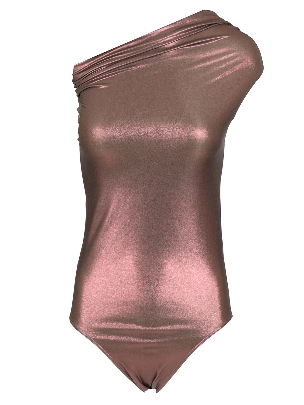 Rick Owens One-Shoulder Swimsuit Swimwear - Brown | dc0568f0641f9d81a90ccd805e8335fa20747ad6