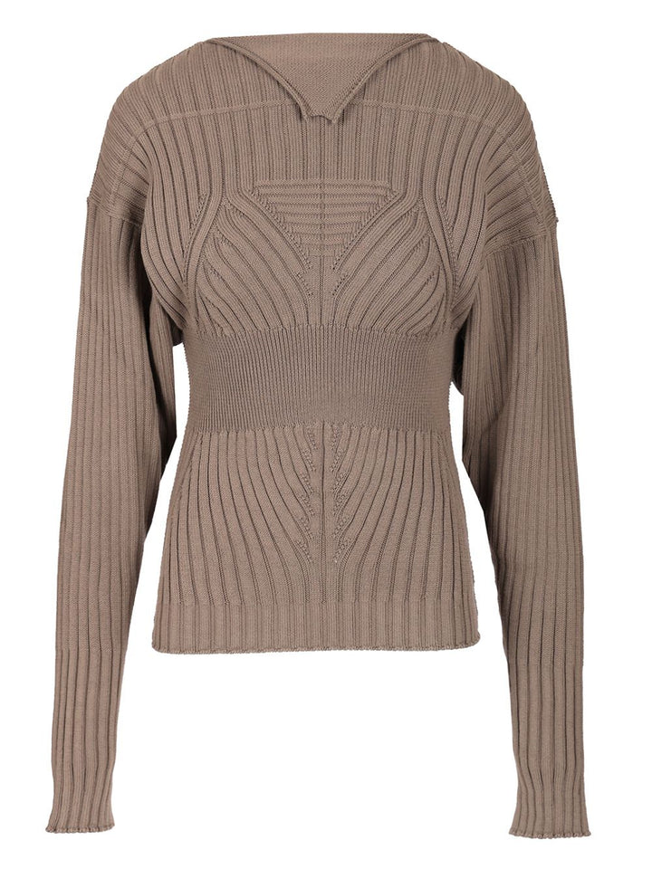 Rick Owens Dafne Knitwear - Beige | c9627b2d128f3d79892613eeedcd5844464bc62a