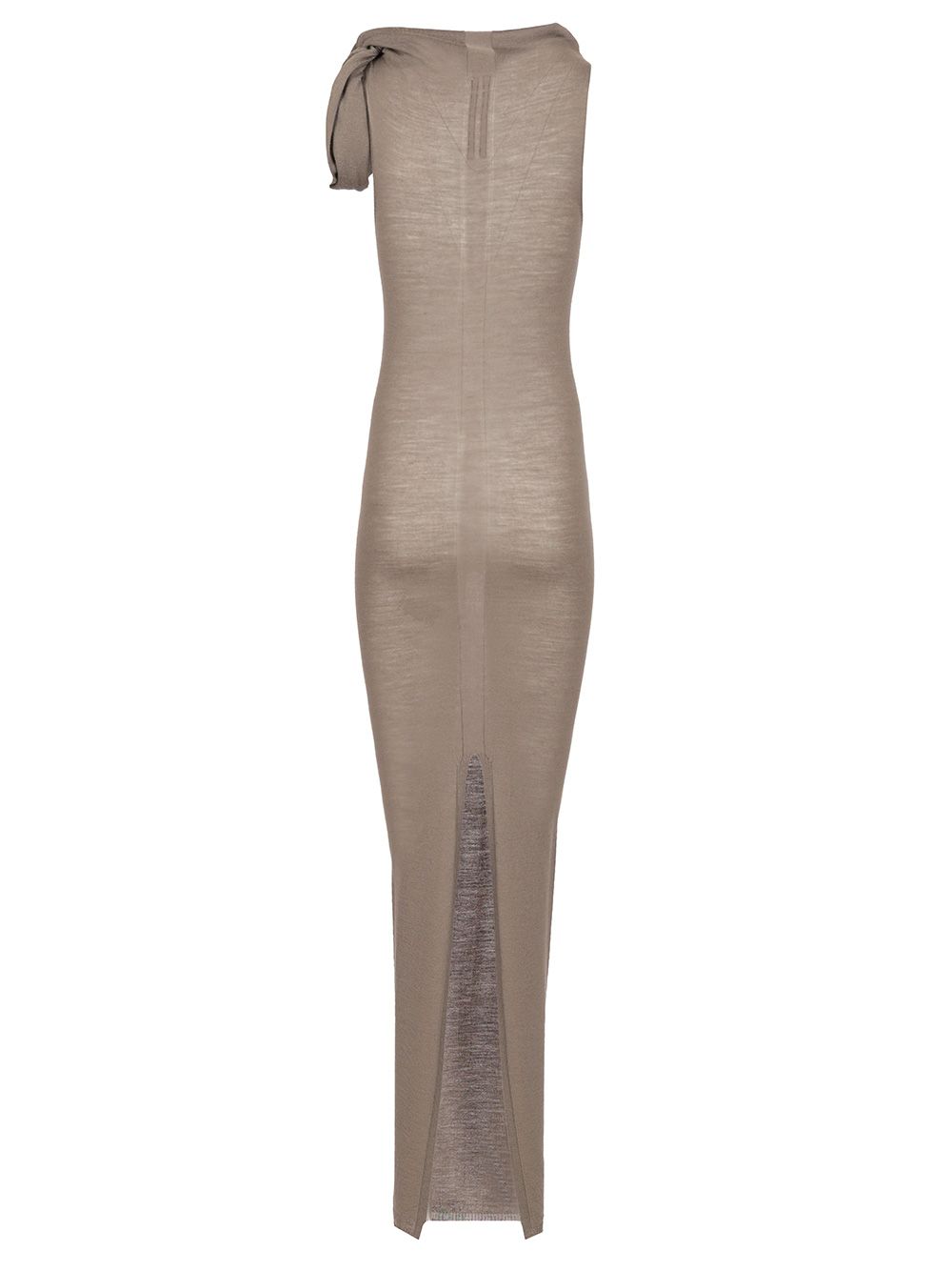 Rick Owens Long Dress In Light Wool Tops - Beige | 25da9e9796acb69cf229930ab7916ba9f23c7ea8