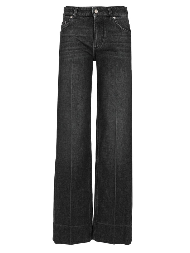 Dolce & Gabbana Regular Fit Jeans - Black | 9159a7451a5210917fc0851954b59dfaaef9e709