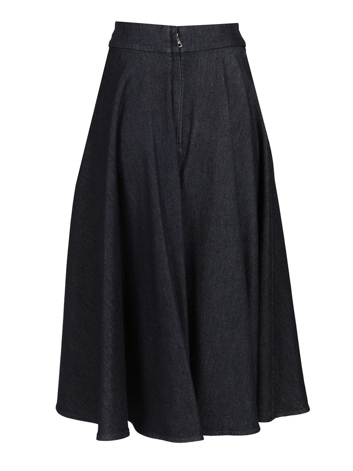 Dolce & Gabbana Denim Midi Skirt Skirts - Blue | 04f0dd16dc9082f73cd1d958aab85ab8e0d8f7a1