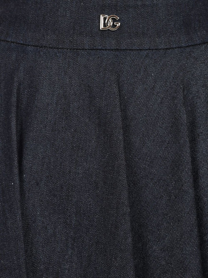 Dolce & Gabbana Denim Midi Skirt Skirts - Blue | d5358a5cf1028438c7a6d0e001edeeca4ca786d2
