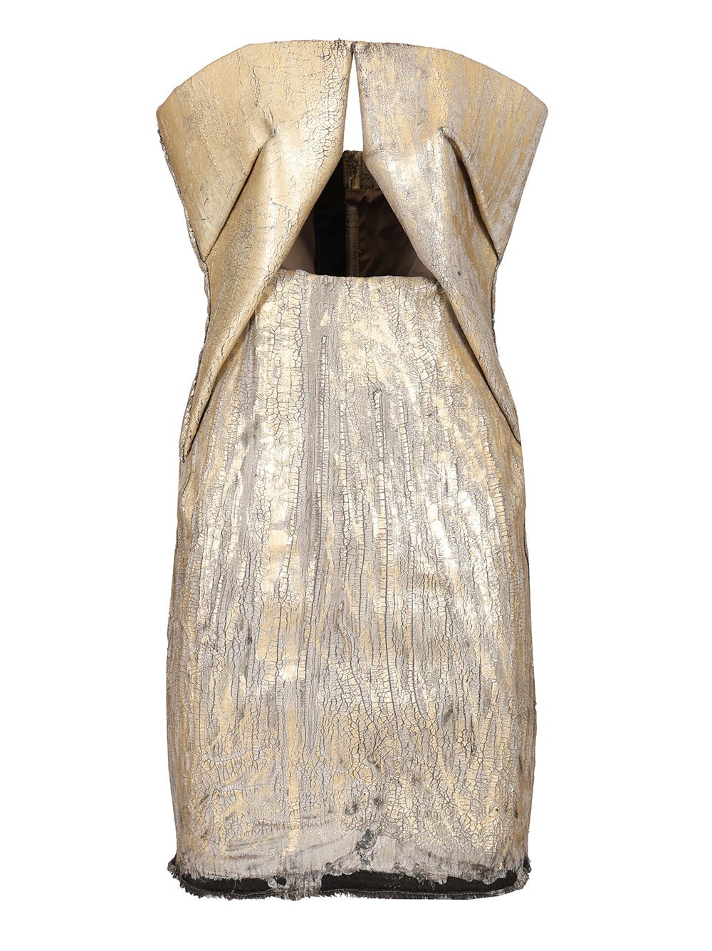 Rick Owens Prong Mini Knitwear - Gold | ef77f16fee5eaf7d8cd4fb0af29b8e25f5876083
