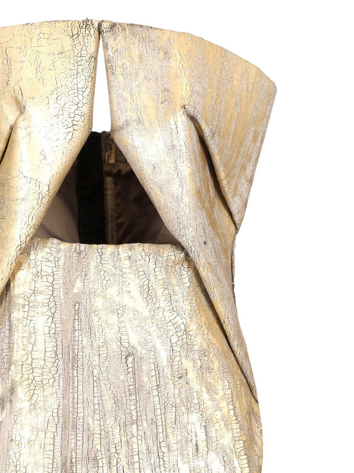 Rick Owens Prong Mini Knitwear - Gold | fc0a635222fe1a5a4060e7db3af399188185e985