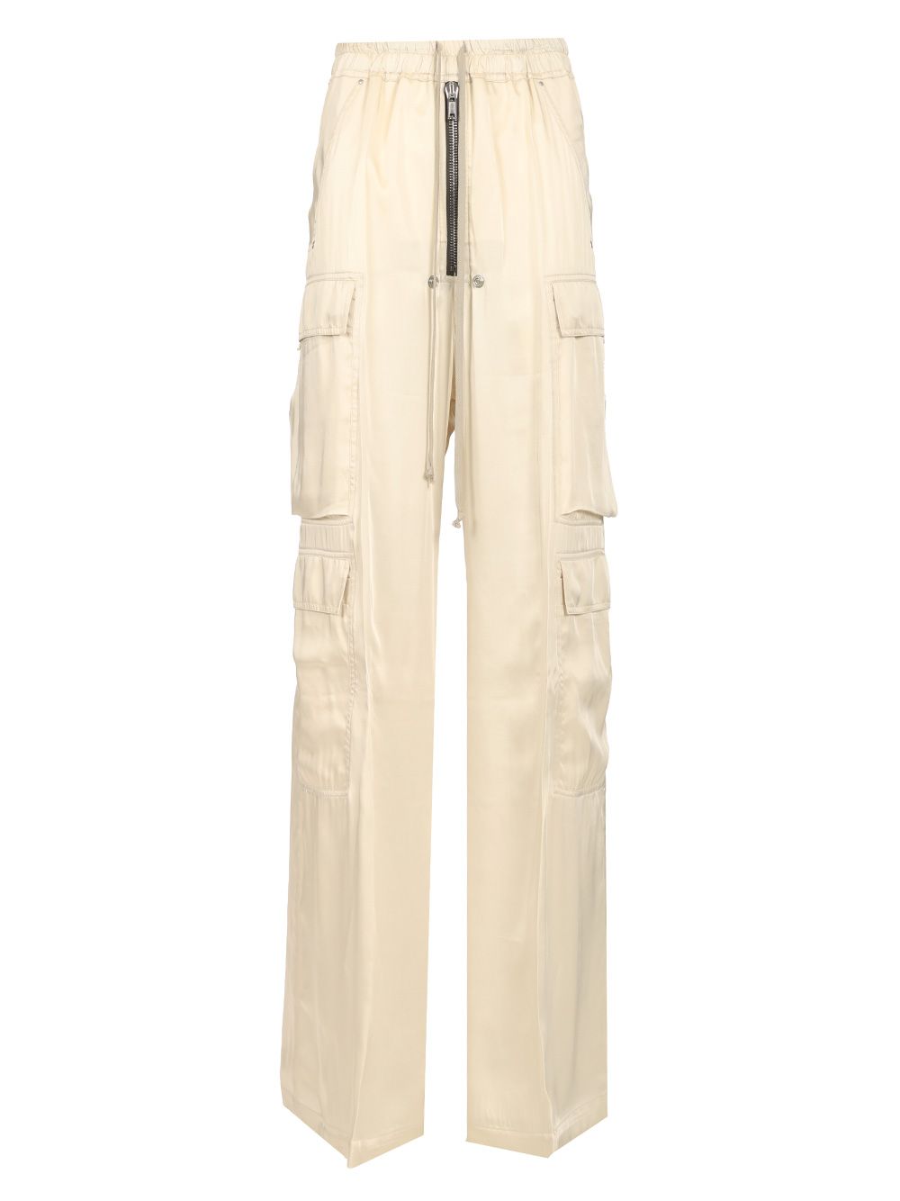 Rick Owens Multi-Pocket Cargo Trousers - White | d6d4e34b57195553b85c6267a0ed1c69e410eb7a