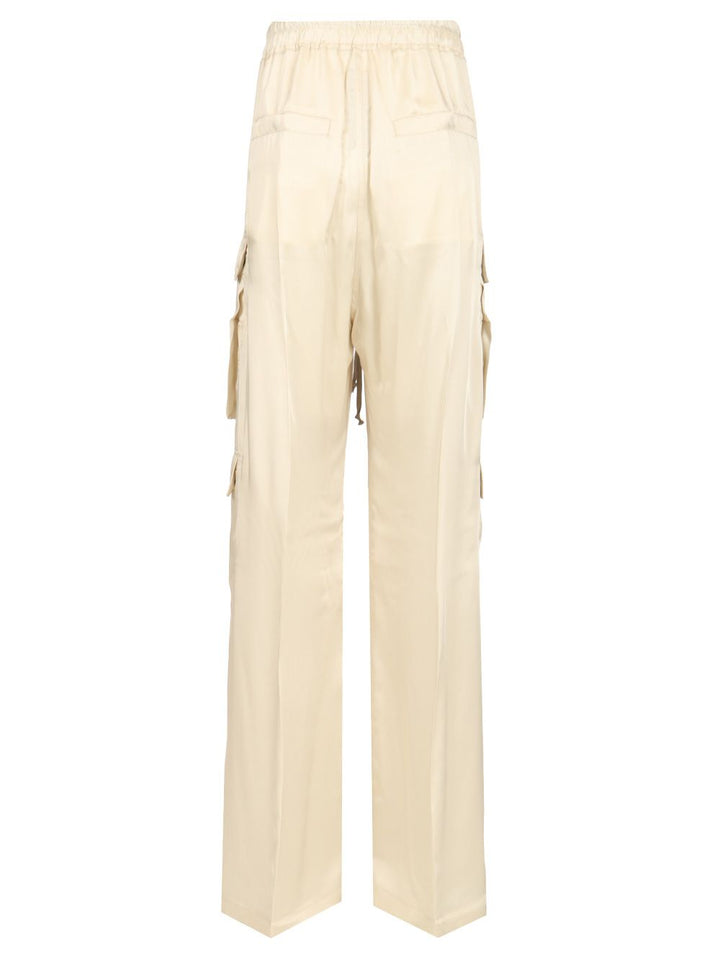Rick Owens Multi-Pocket Cargo Trousers - White | 60001b1140659b8456c79dc8037869c6613b1839