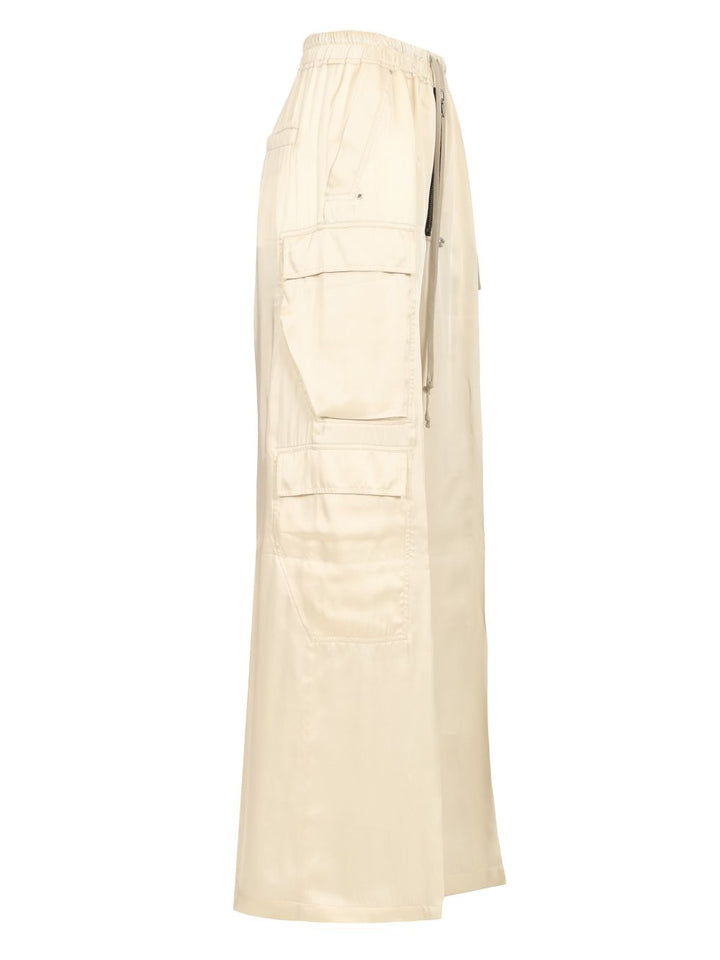 Rick Owens Multi-Pocket Cargo Trousers - White | f174d7197cceb4be9f721e466f9f87b88c764eef
