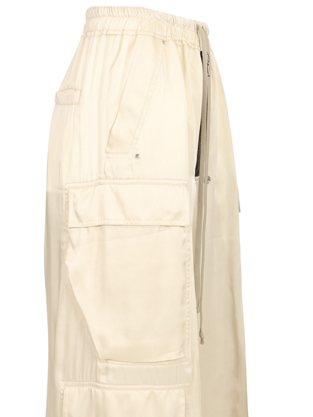 Rick Owens Multi-Pocket Cargo Trousers - White | 893f9b280a2135ee22486e4684e3ee09d32a6afa