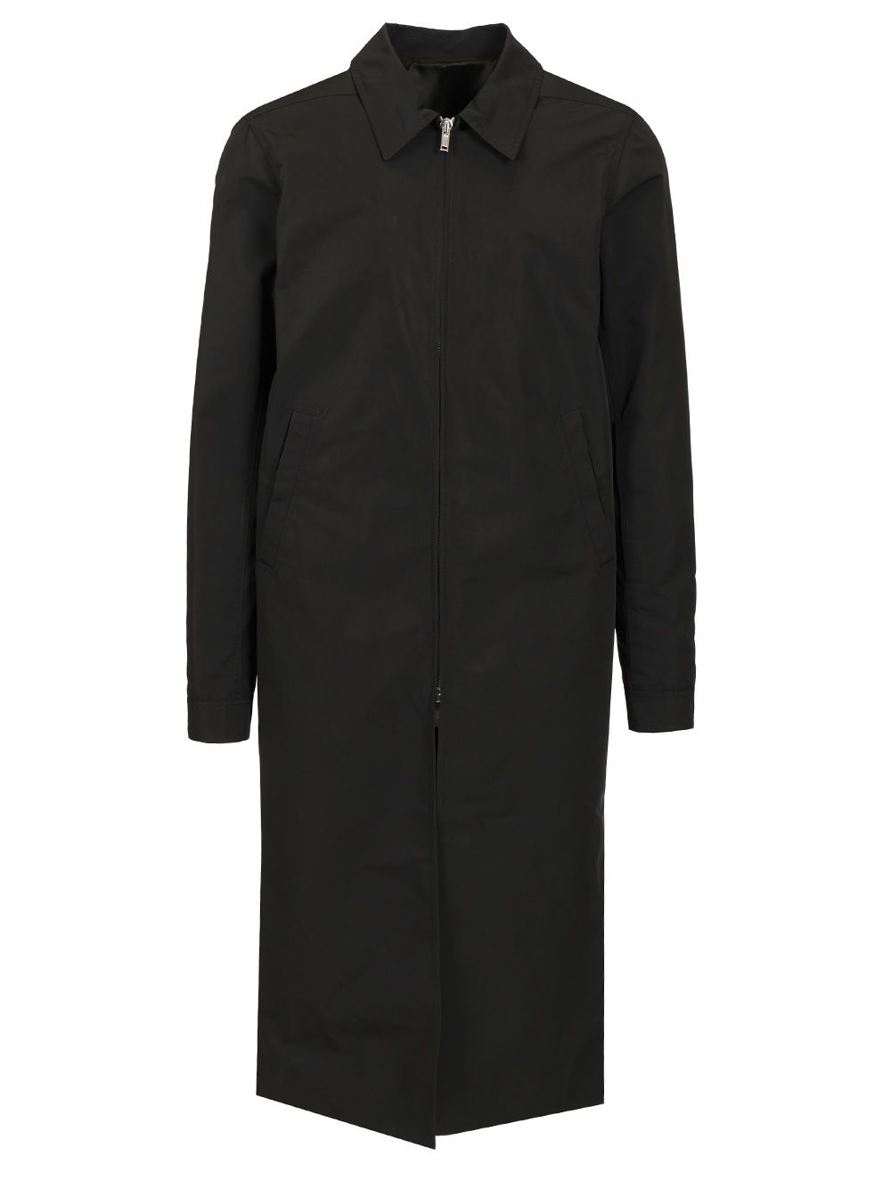 Rick Owens Lightweight Coat Coats - Black | 4655d367700bee2d12fde9ab70a9191a237851dc